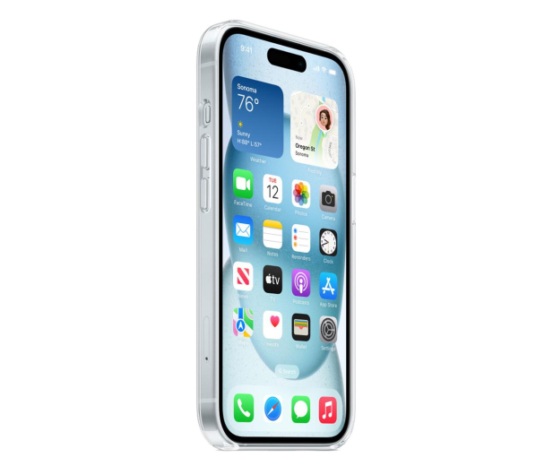 Apple Przezroczyste etui z MagSafe iPhone 15 - 1180223 - zdjęcie 3